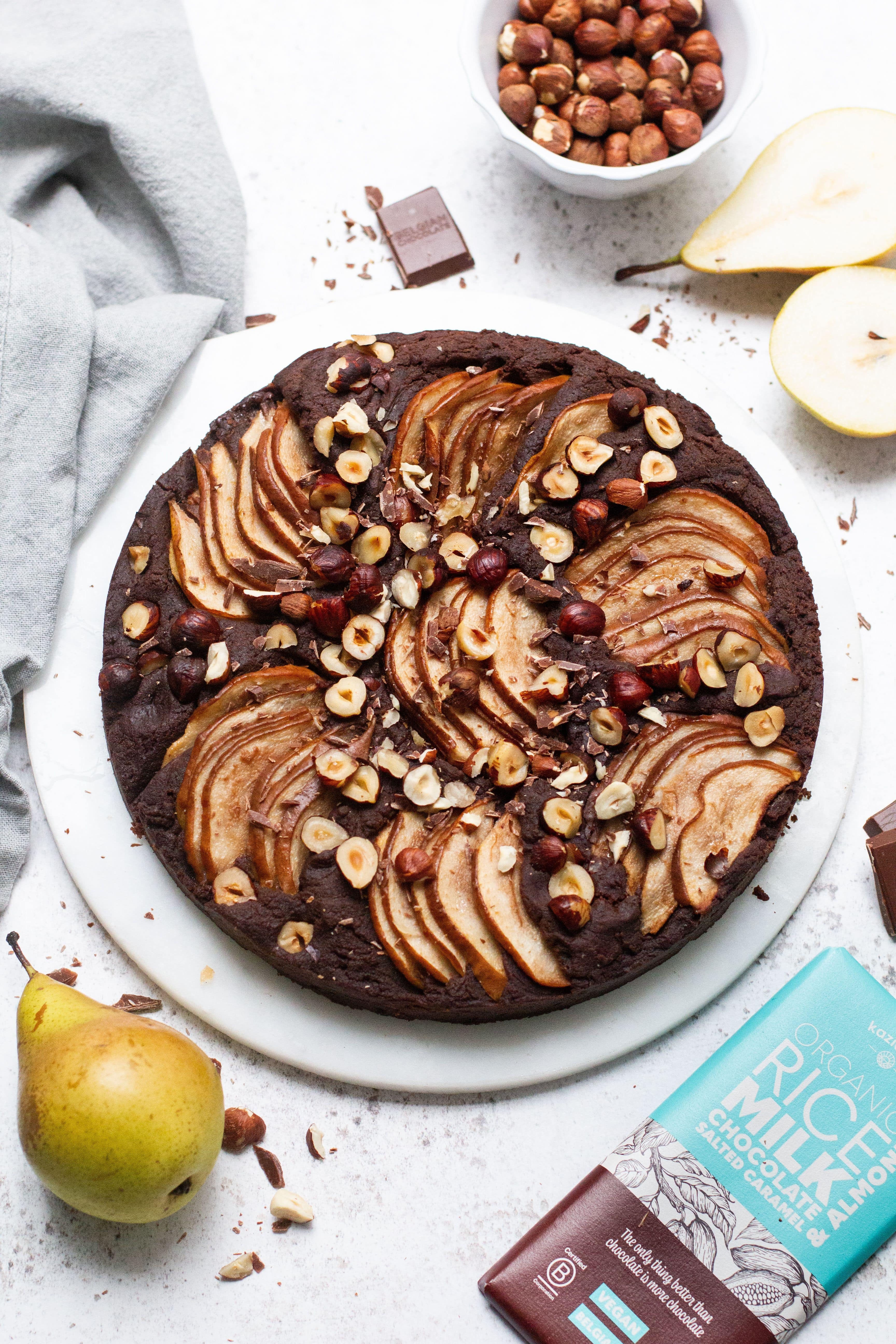 Gâteau Poires Chocolat 